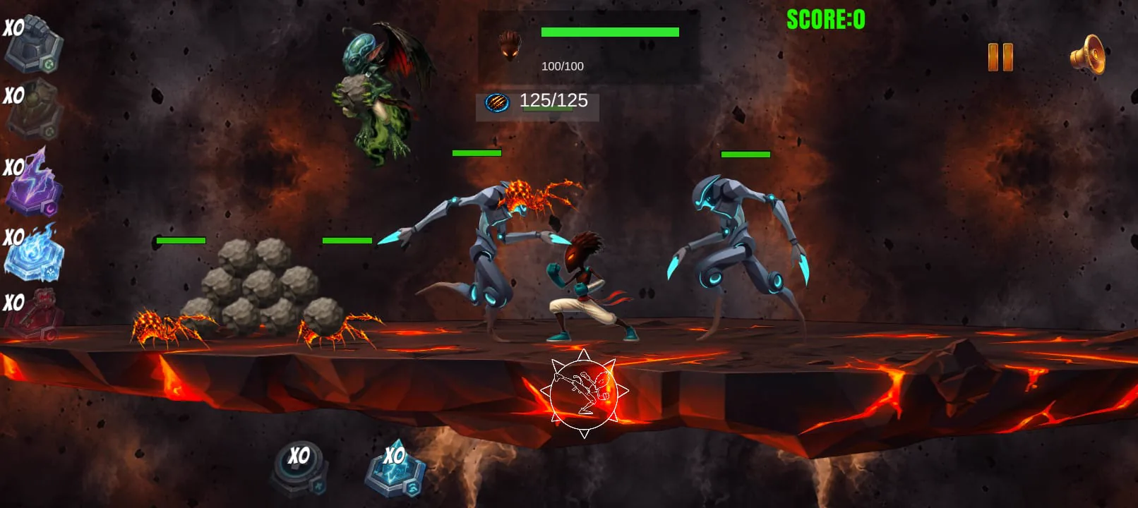 Galactic Warrior — capture de gameplay 13